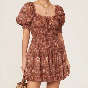 Ulla Johnson Juniper Puff Sleeve Dress